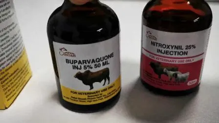 Pharmaceutical Animal Drugs Veterinary Injectable Antibiotic Amoxicillin 15% Injection 