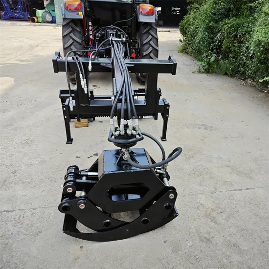 Tractor 3 Point Hitched Log Grabber for Ssp ISO Frame 